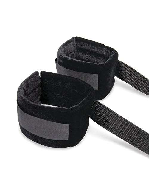 Lux Fetish 4 pc Bondage Strap & Flogger Kit
