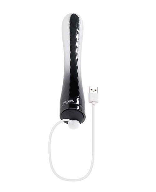 Selopa Siverado Bullet Vibrator - Grey/Black