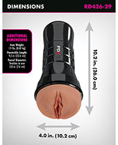 PDX Extreme Wet Pussies Super Juicy Snatch XXL - Brown