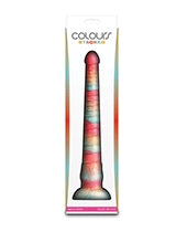 Colours Stacked 12" Dildo - Red/Gold