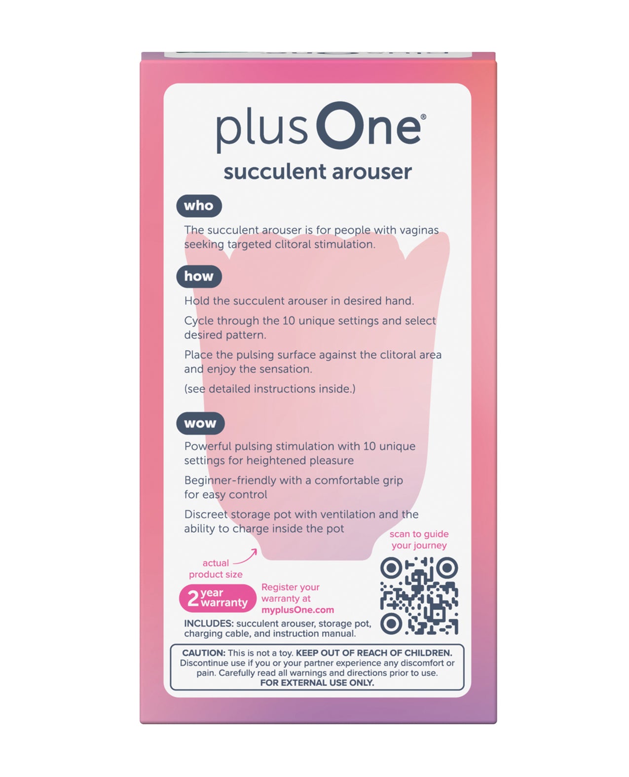 plusOne Succulent Arouser