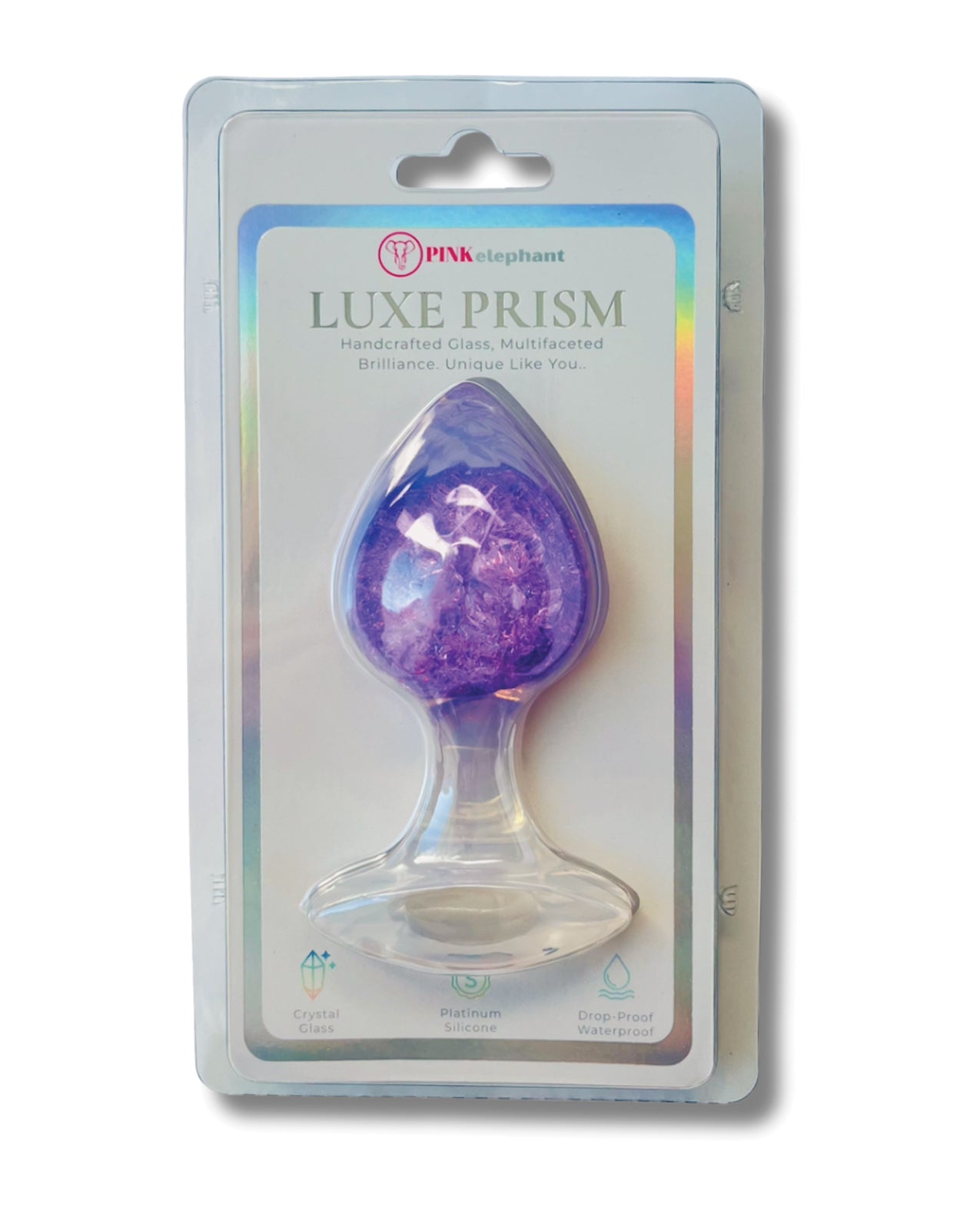 Luxe Prism Large Plug - Light Purple