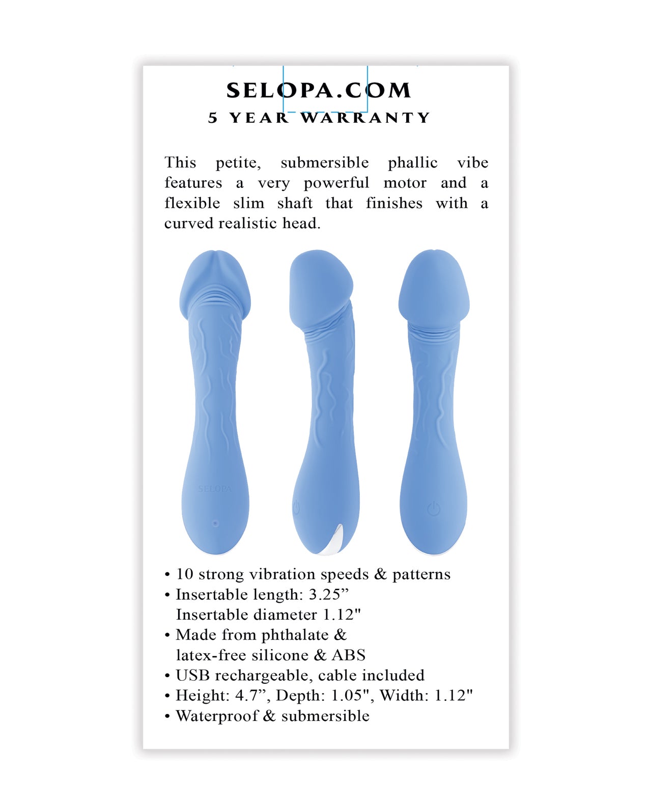 Selopa Dainty Dick - Blue