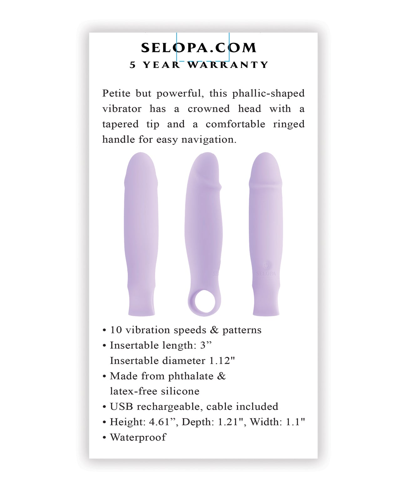 Selopa Petite Pecker - Purple