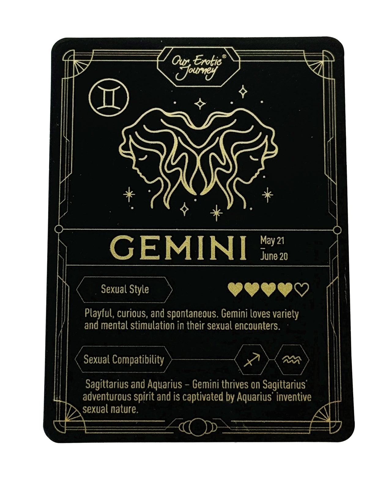 Zodiac Gemini Mini Vibe - Light Blue