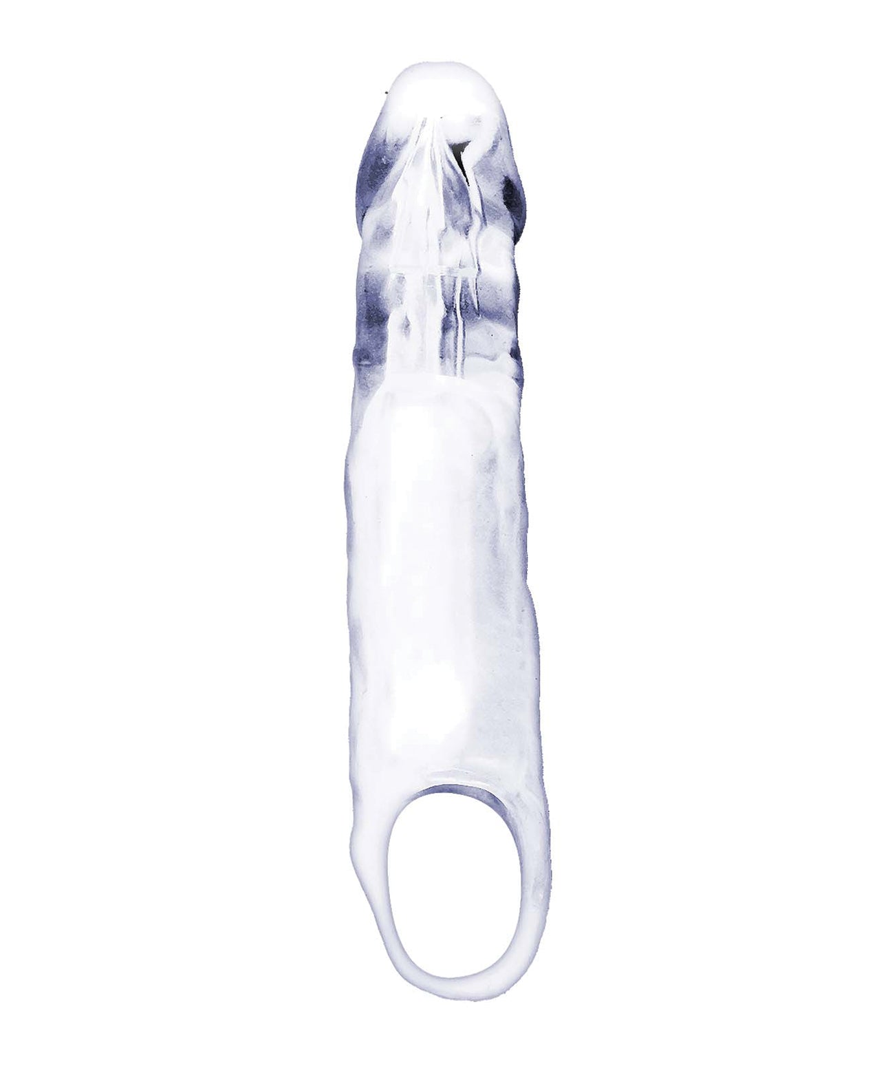 Magic 6.5" Penis Extender & Ball Strap - Clear