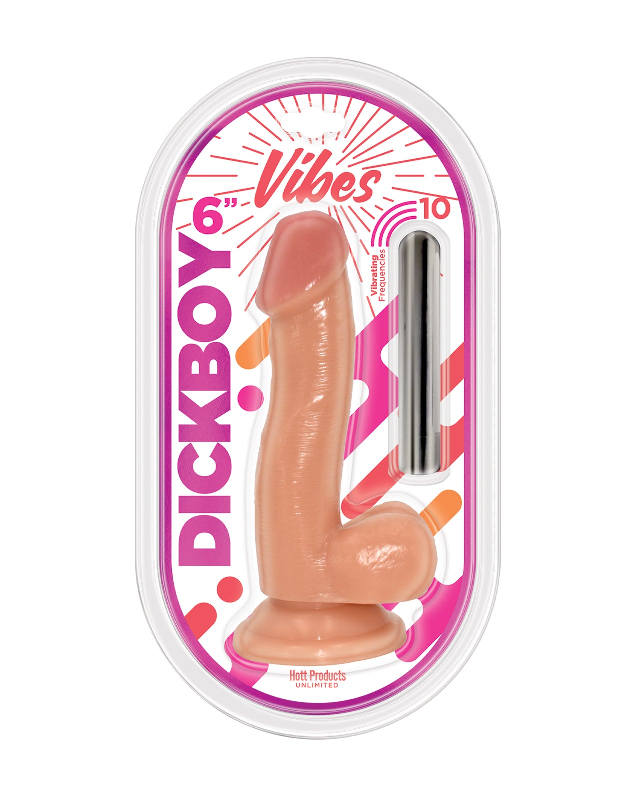 Dick Boy Vanilla Lovers 6" Vibe Bullet