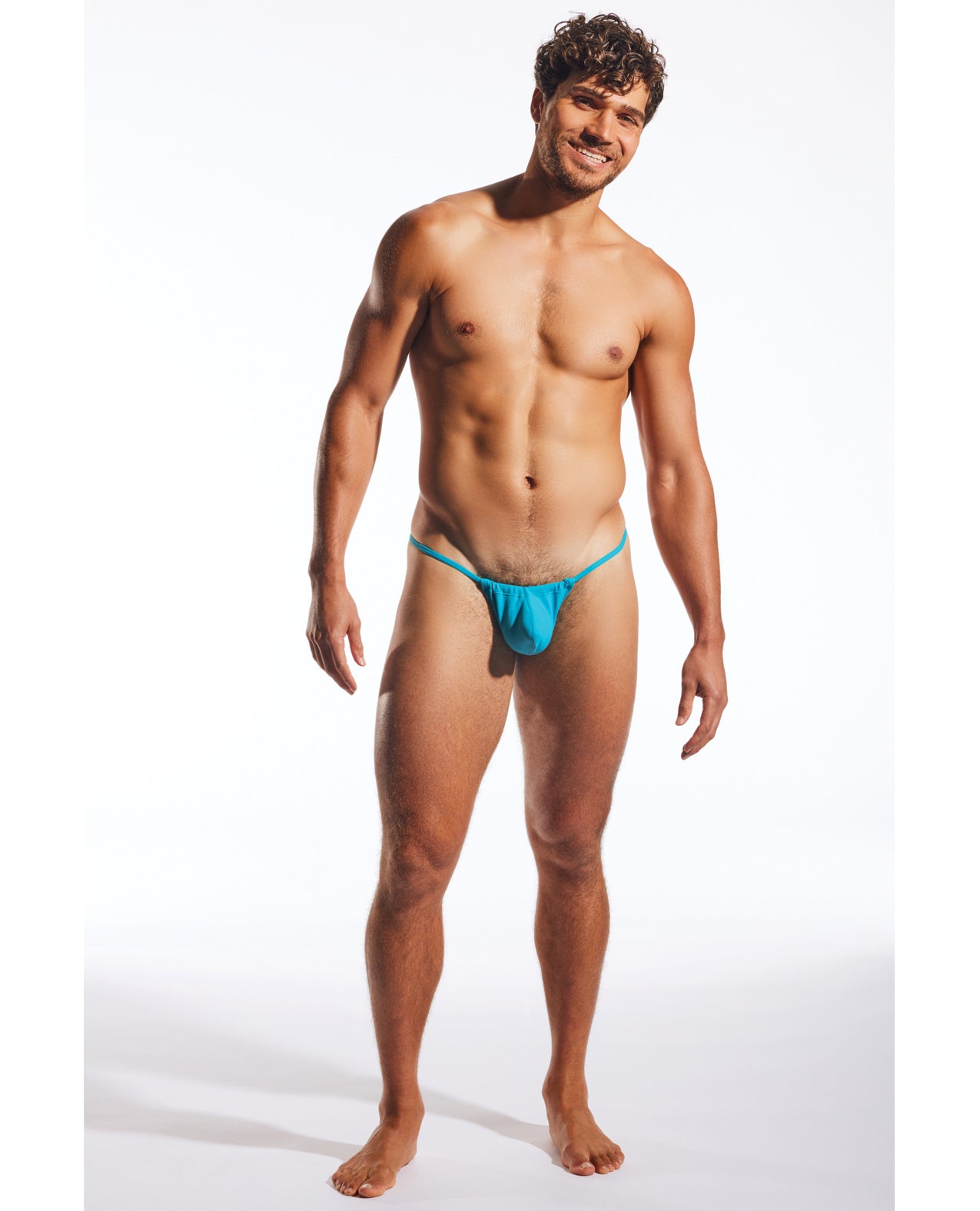 Cocksox Enhancing Pouch Slingshot - Turquoise MD