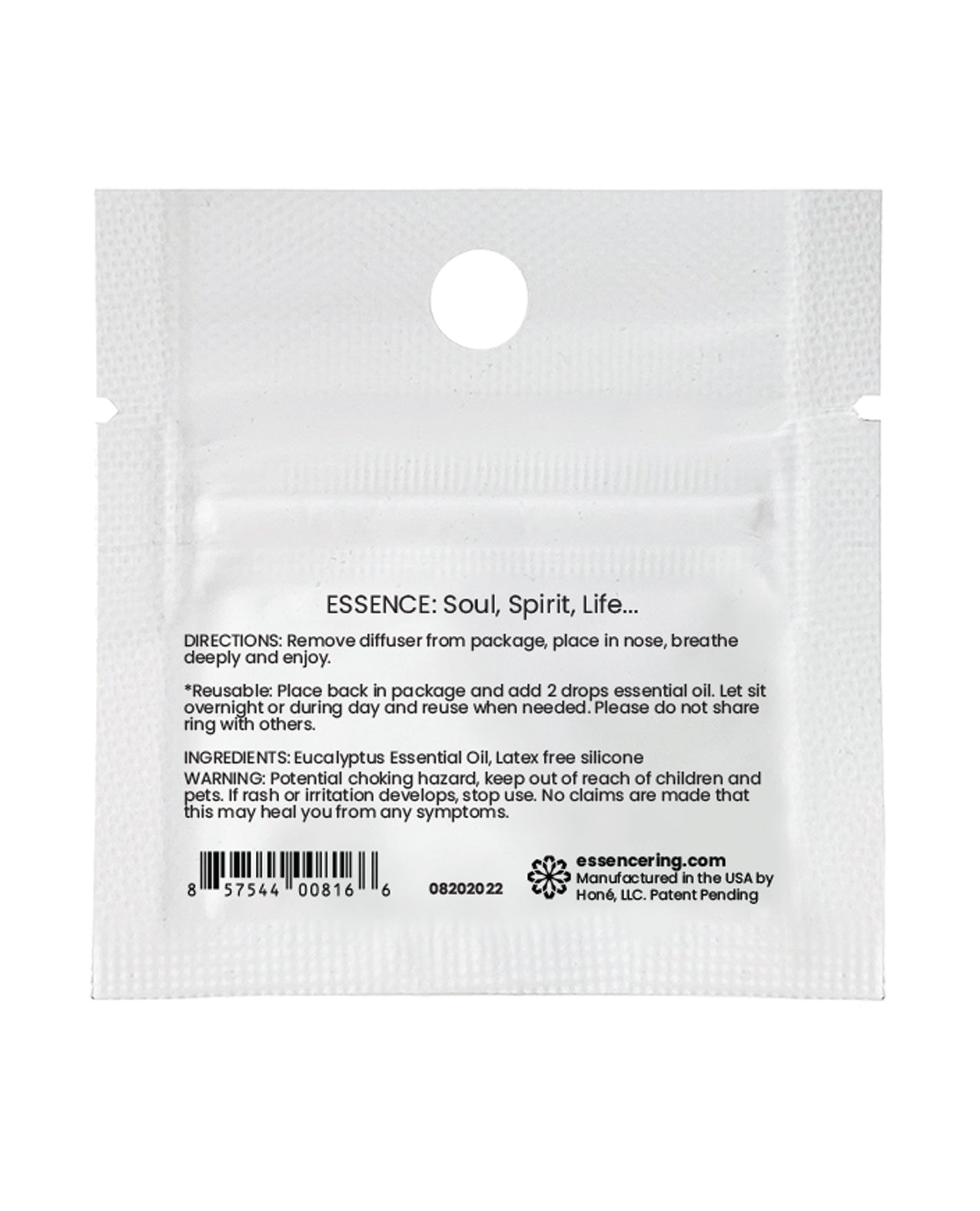 Essence Ring Single Sachet - Eucalyptus