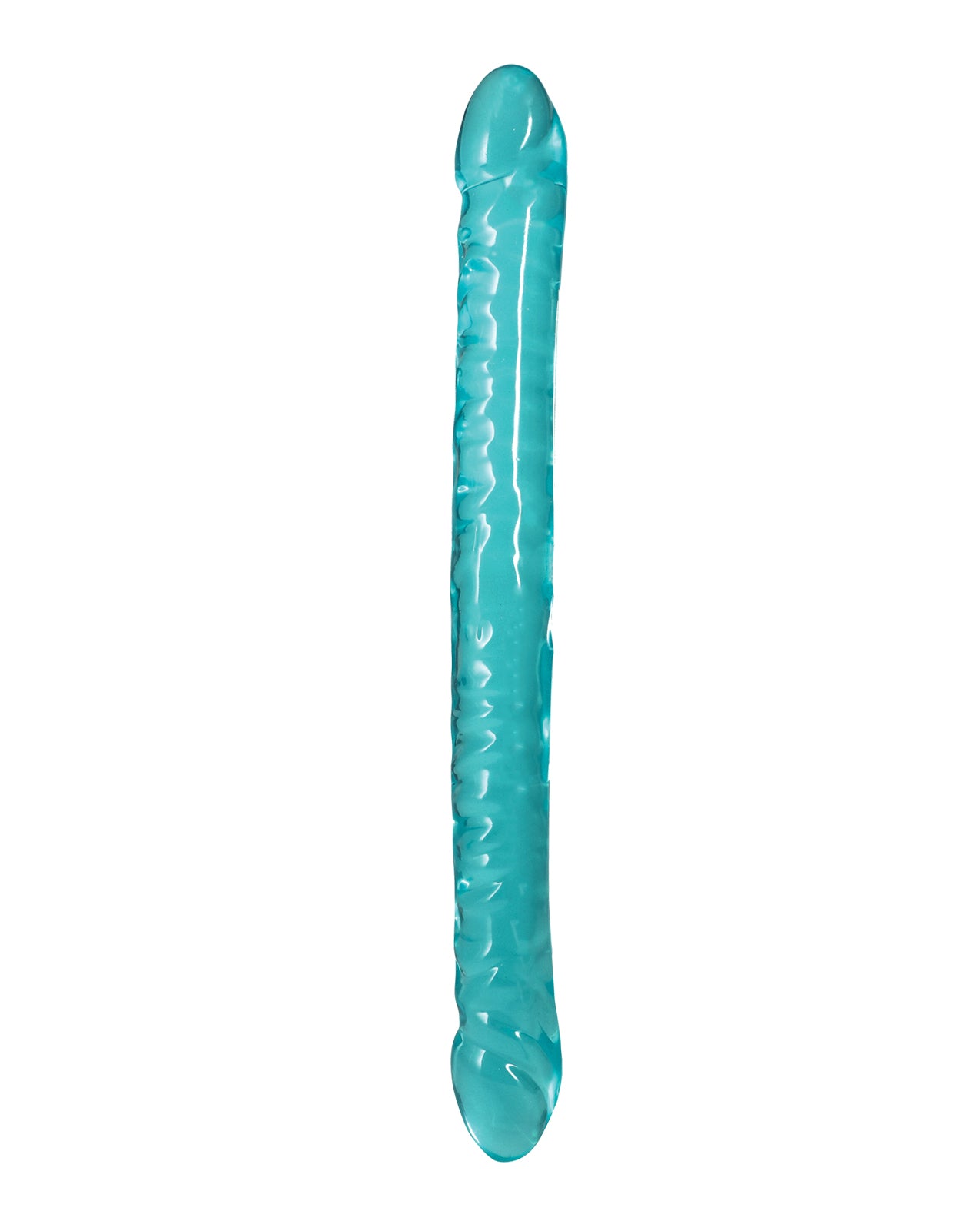 Crystal Jellies 18" Double Dong - Teal