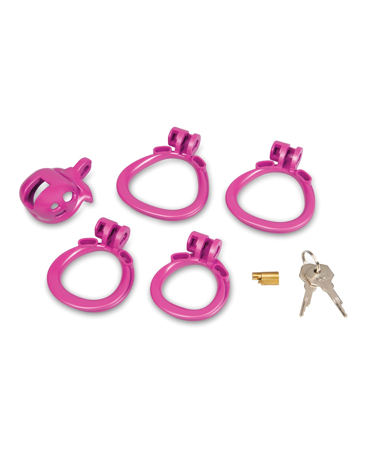 1" Bitchboy Pink Prisoner Cock Cage