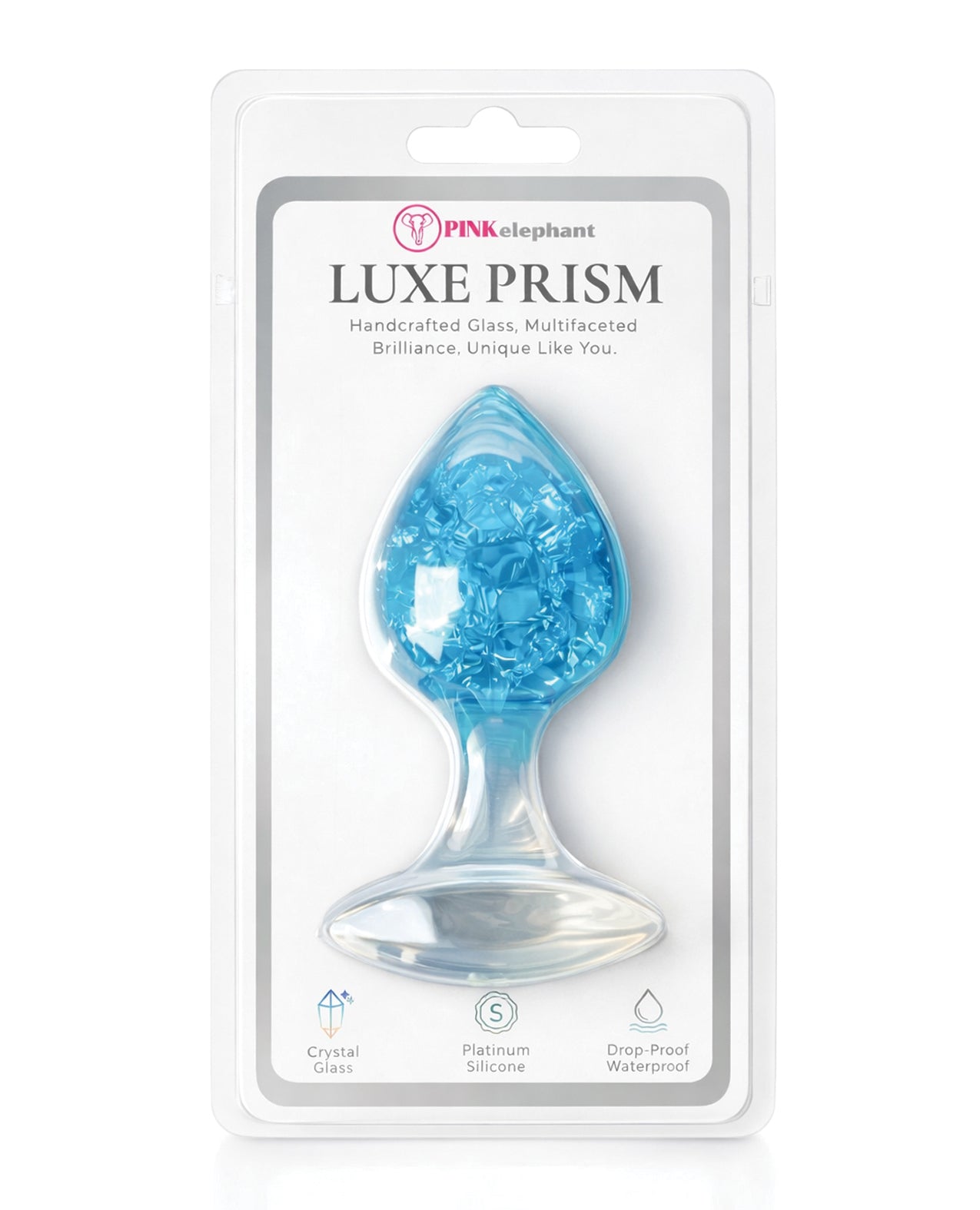 Luxe Prism Large Plug - Blue