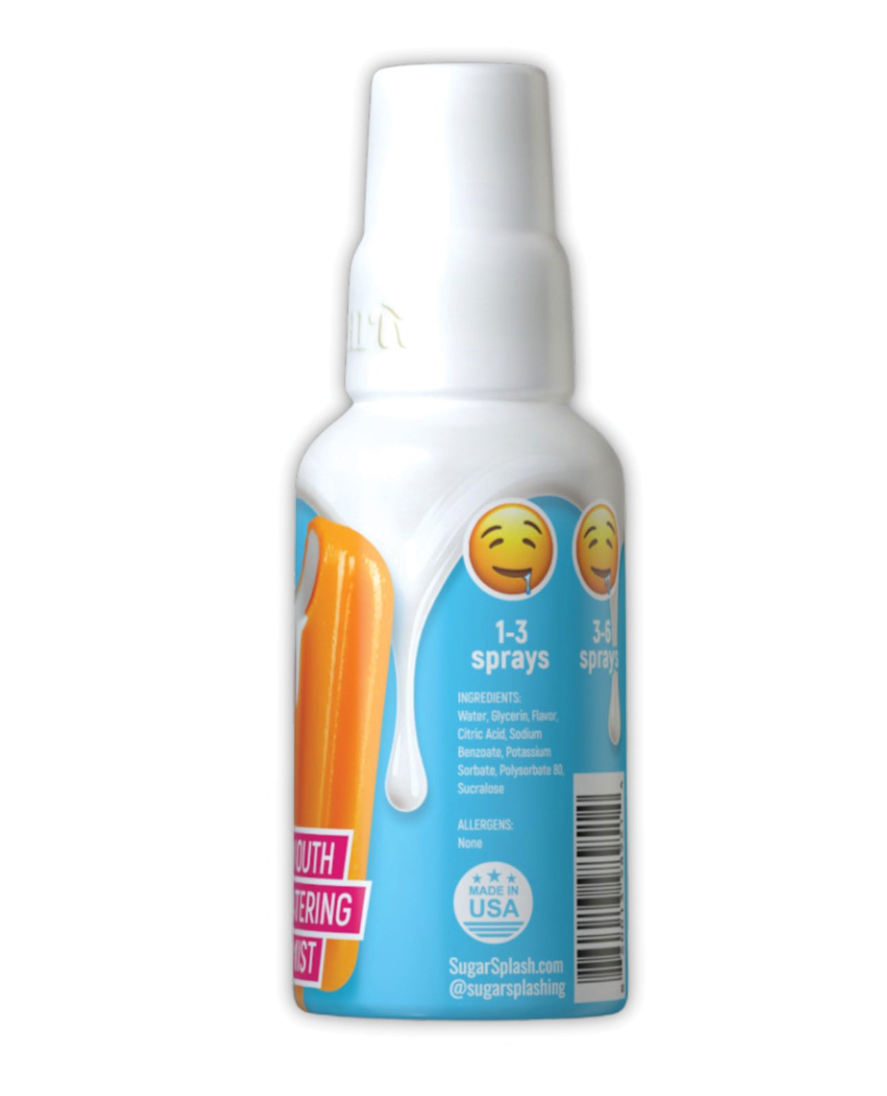 Sugar Splash DRIP Mouth Watering Mist - Orange Creamsicle 1 oz
