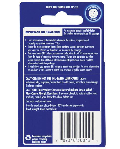 Durex Condoms Pleasure Pack - Box of 3