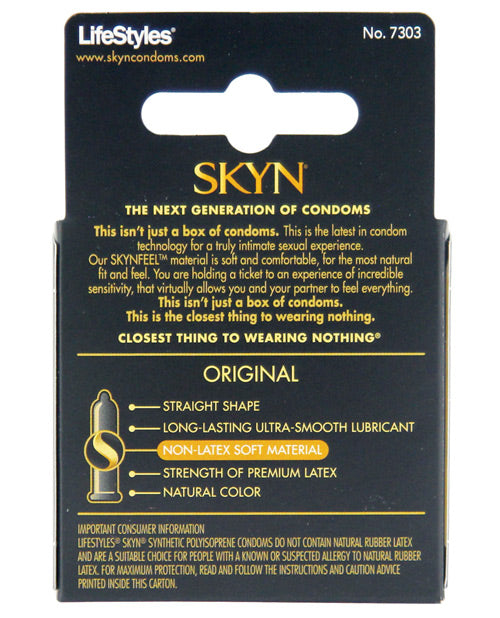 Lifestyles SKYN Original Condoms - Box of 3