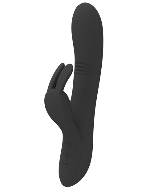 Pretty Love Dylan Bunny Ears Come Hither Rabbit 11 Functions - Black