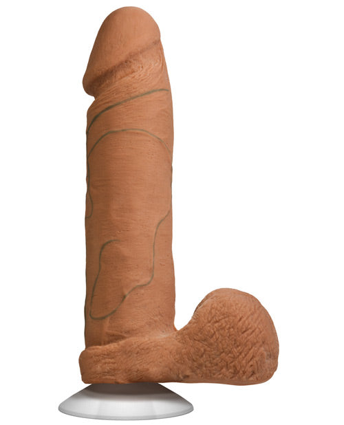 Realistic 8" ULTRASKYN Cock w/Balls - Tan