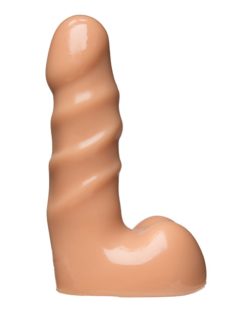 Vac-U-Lock 5.5" Raging Hard on Realistic Cock - White