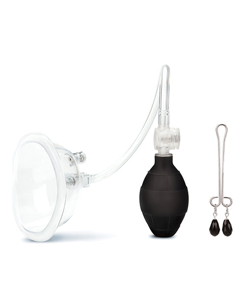 Lux Fetish Deluxe Pussy Pump w/Quick Release Valves