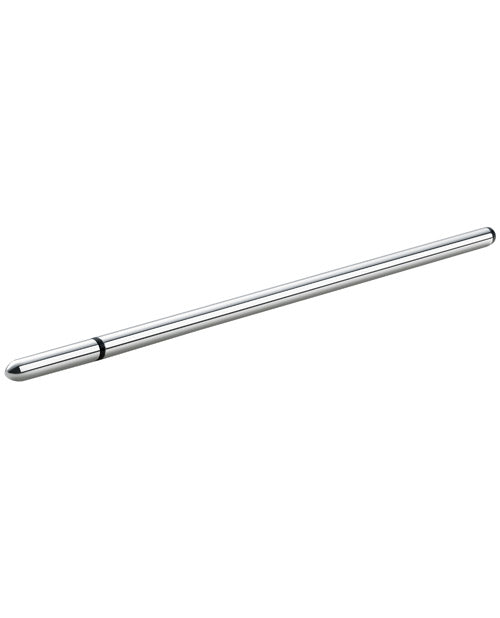 Mystim Slim Finn eStim Urethral Sound - Silver