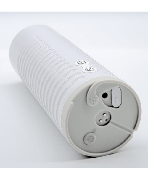 Lovense Max 2 Rechargeable Male Masturbator w/White Case - Clear Sleeve