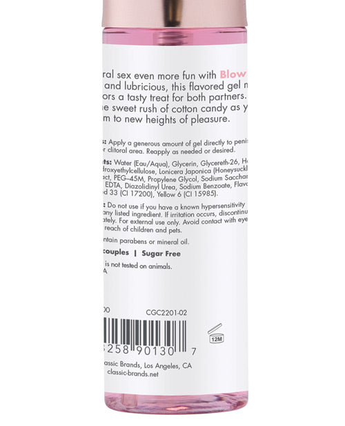CGC Blow Me Oral Sex Gel - 2 oz Cotton Candy