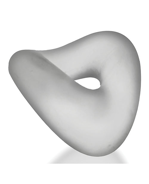 Hunky Junk Form Cock Ring - Clear Ice
