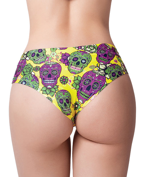 Mememe Skulls Lovers Muertos Printed Slip XL