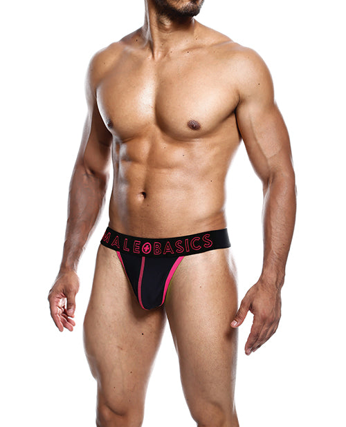 Male Basics Neon Thong Coral LG