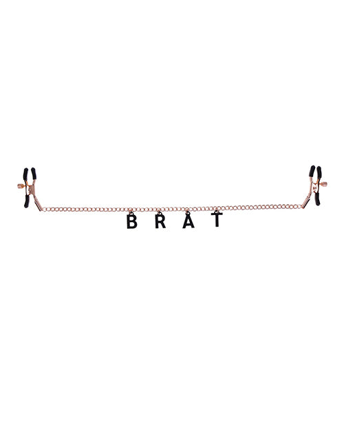 Sex & Mischief Brat Charmed Nipple Clamps