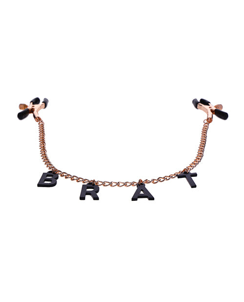 Sex & Mischief Brat Charmed Nipple Clamps