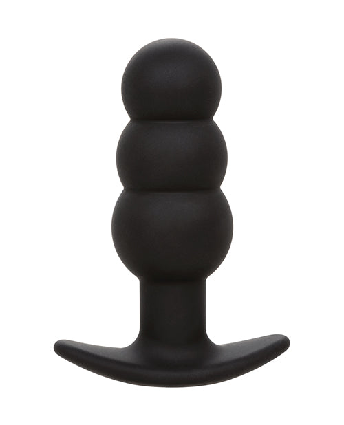 Rock Bottom Tap Beaded Anal Probe - Black