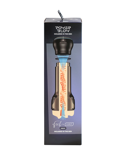 Kiiroo Feel Mouth & Powerblow Stroker Combo Set - Pale