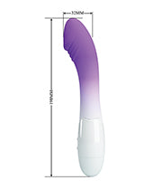 Pretty Love Elemental G-Spot Realistic Vibrator - Purple Ombre