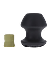 Fort Troff Kum Keeper Anal Plug - Small, Black
