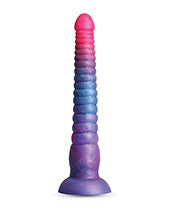 Colours Stacked 9" Dildo - Pink/Blue