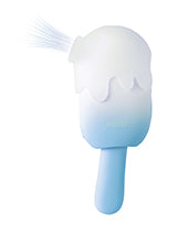 Bite Me Sucking, Tapping & Vibrating Cream Pop Stimulator - Blue/White