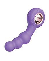 Luv Inc. Beaded Ring Vibrator - Purple