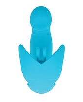 Evolved Spread Your Wings Rabbit Vibrator - Blue
