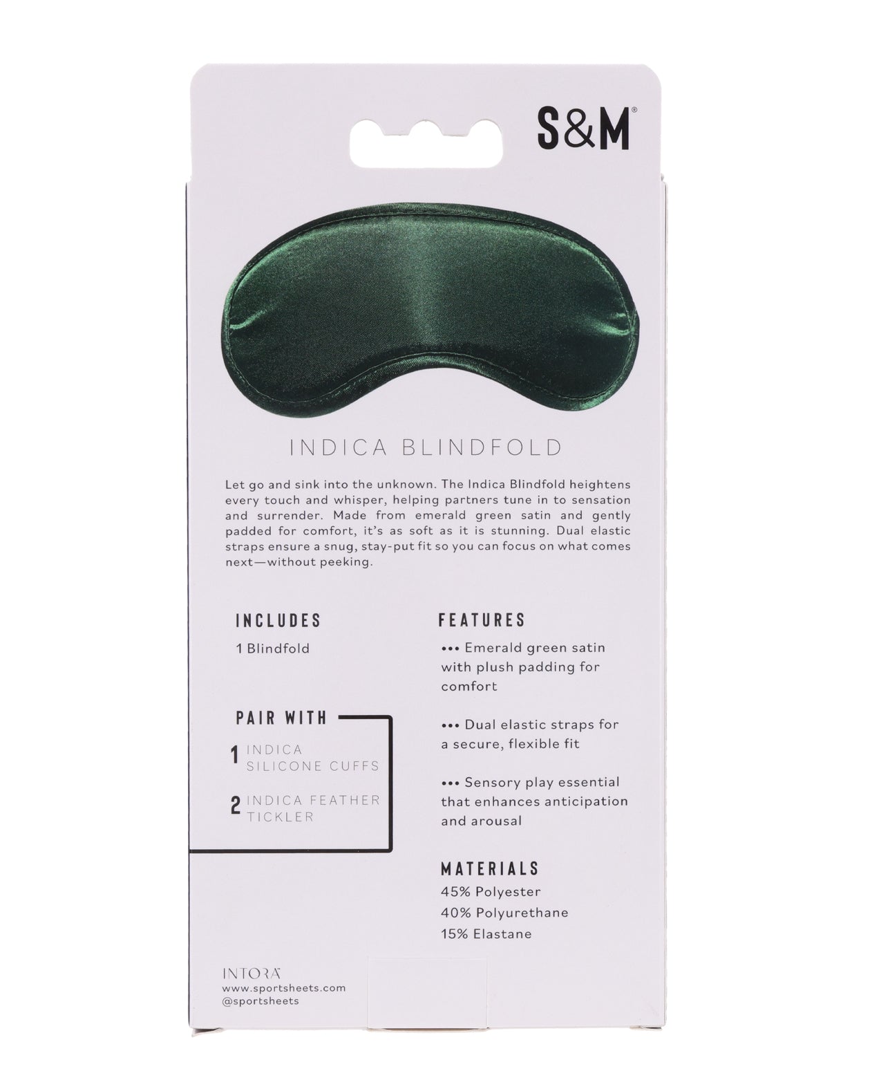 Sex & Mischief Indica Blindfold