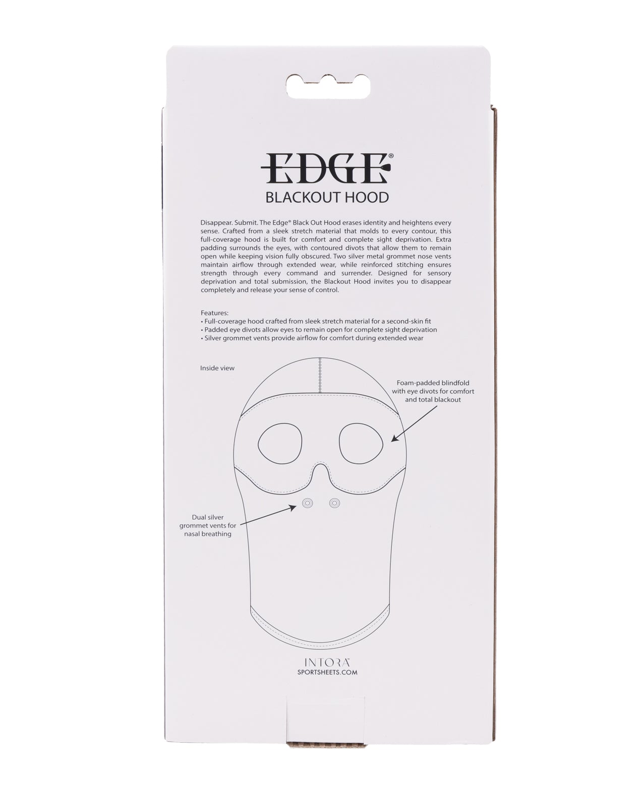 Edge Blackout Hood - Black
