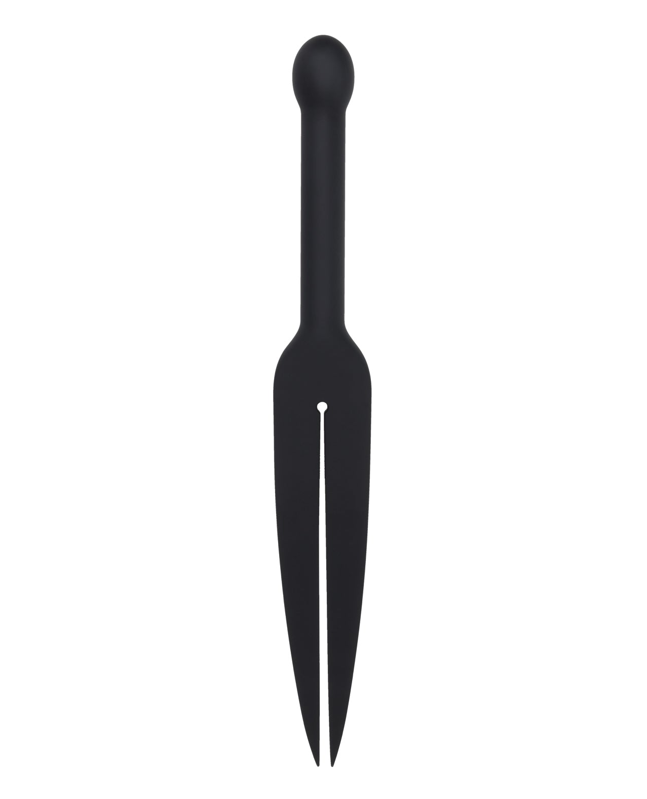 Edge Silicone Tawse - Black
