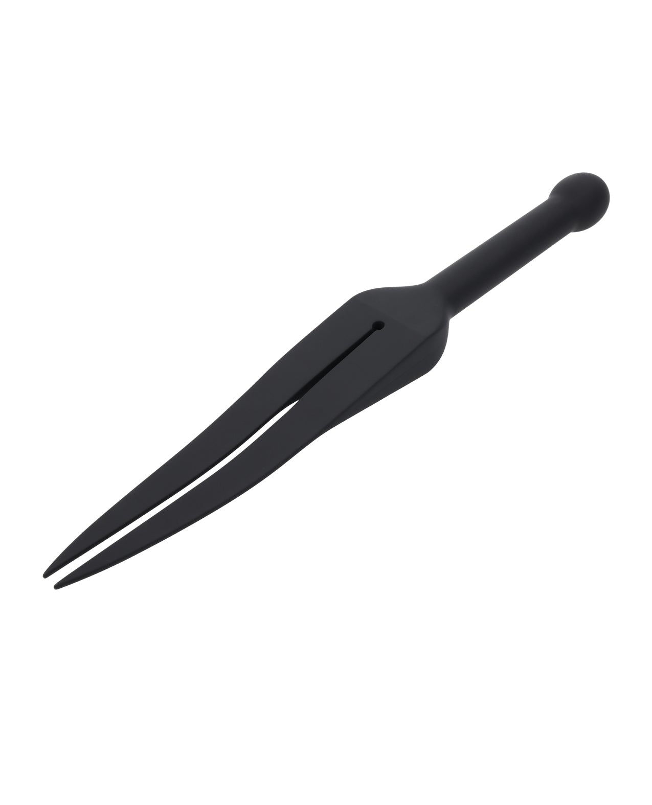 Edge Silicone Tawse - Black