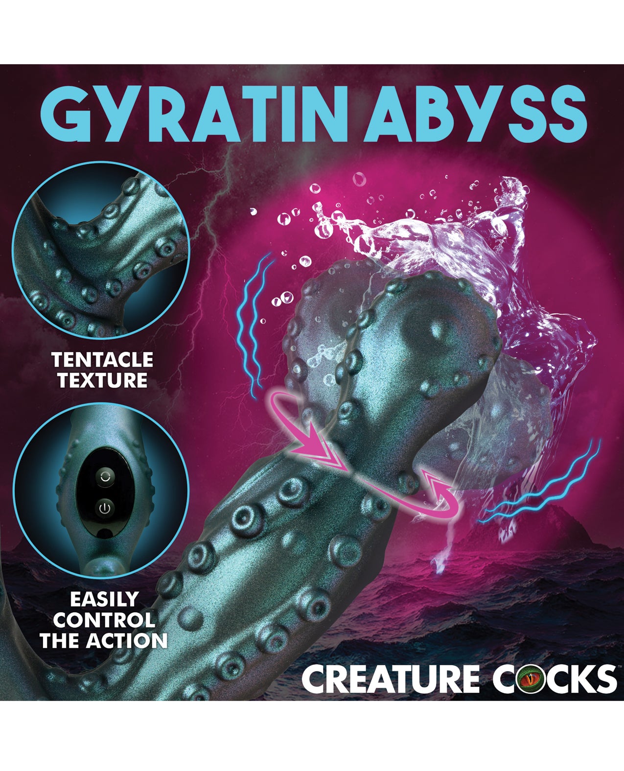 Creature Cocks Octoprobe Gyrating Prostate Vibrator