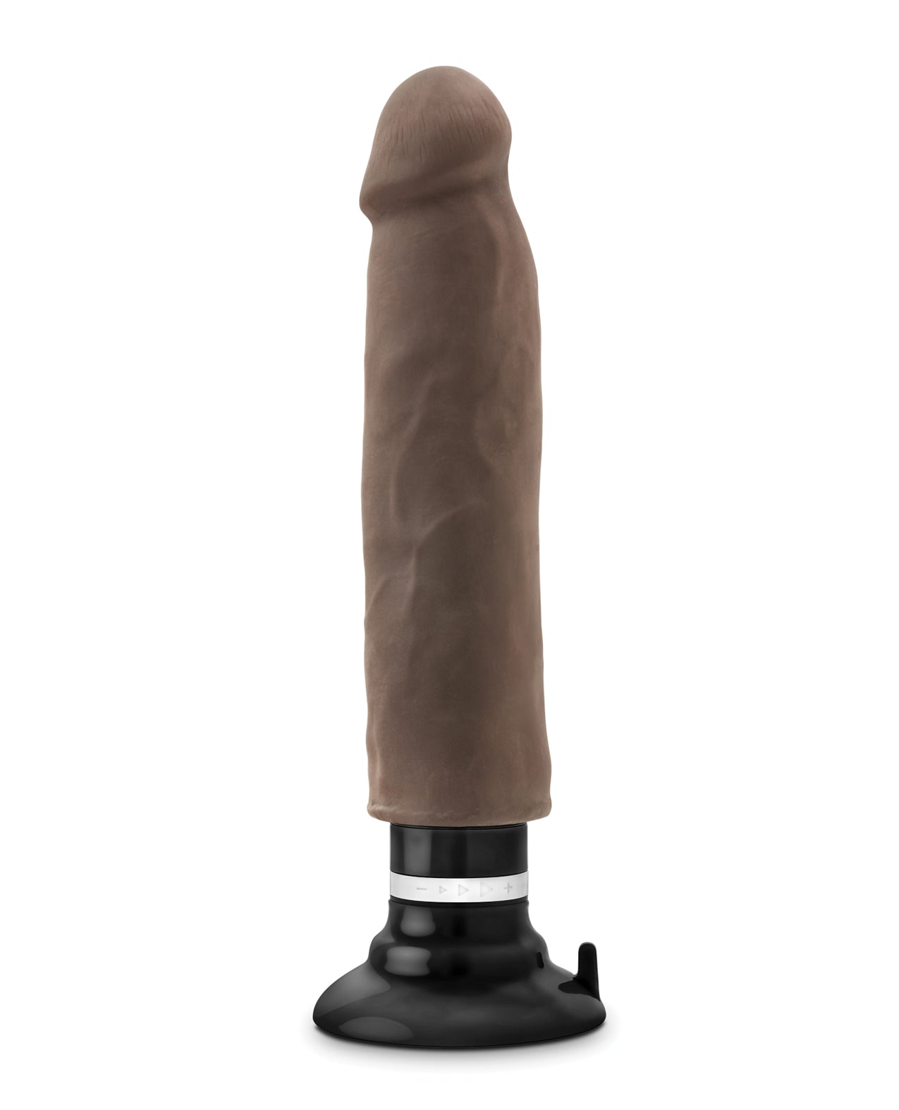 Blush Au Naturel 11" Sensa Feel Magnum Vibrating Dong - Chocolate