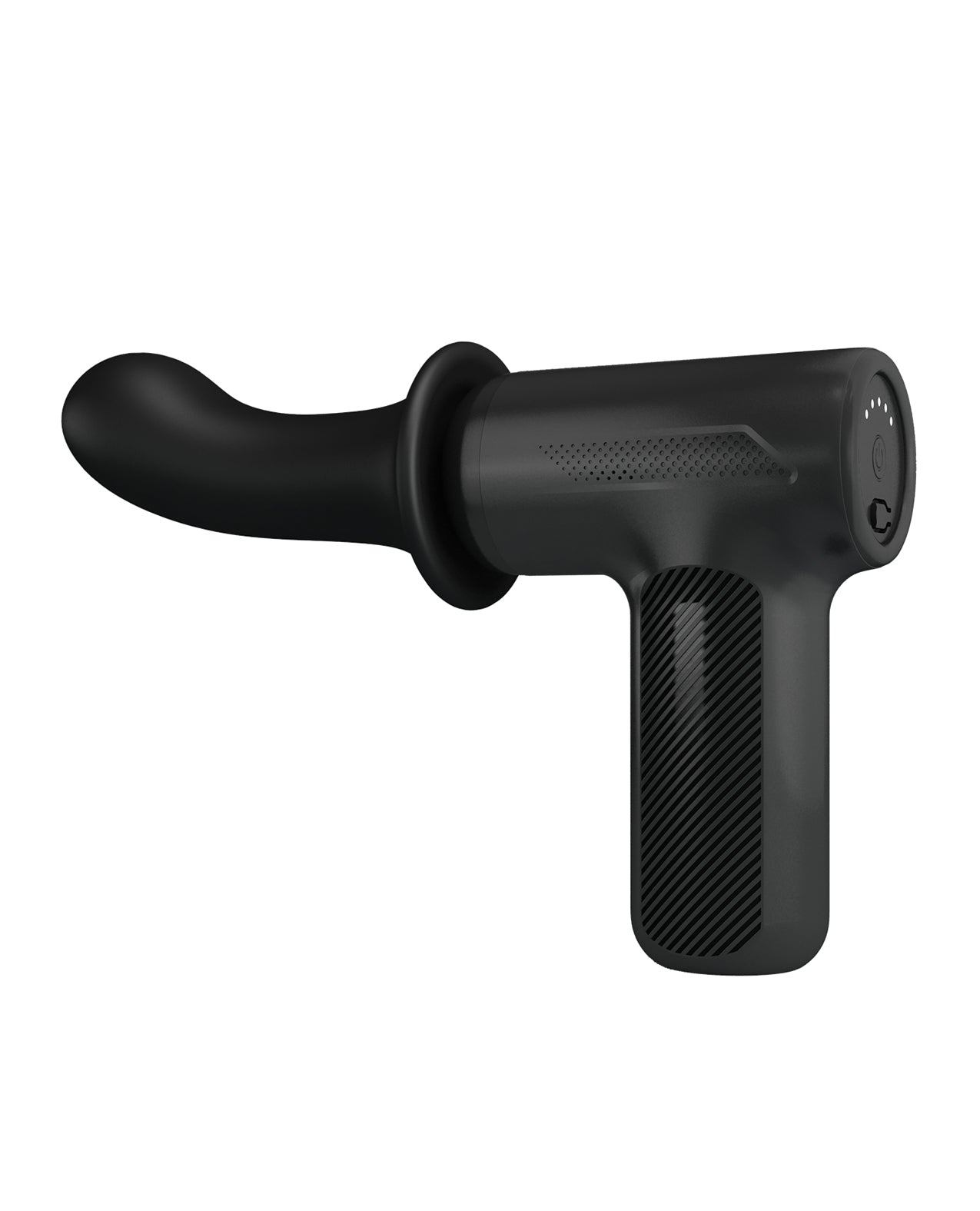 Pretty Love DJ Doctor Thrusting Gun Massager - Black