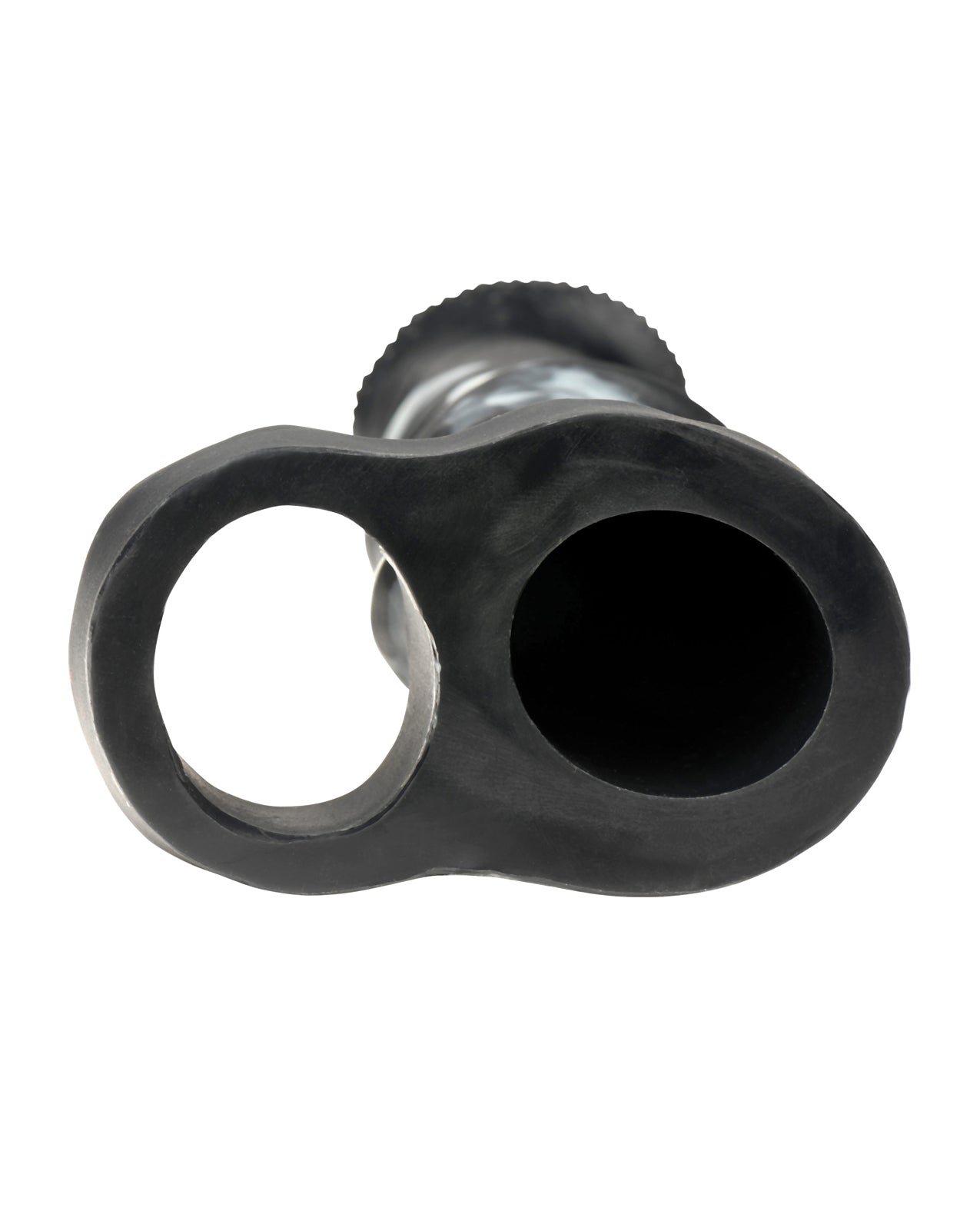 Creature Cocks Stallion 1.5" Silicone Penis Extension - Black/Silver - Extra Large
