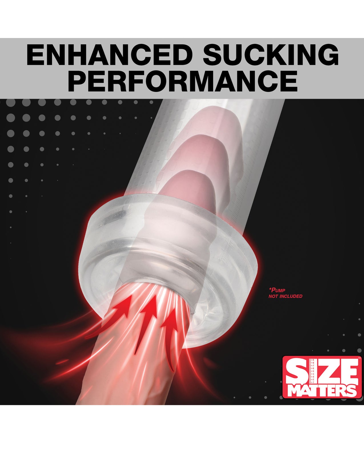 Size Matters Universal Pump Sleeve - Clear