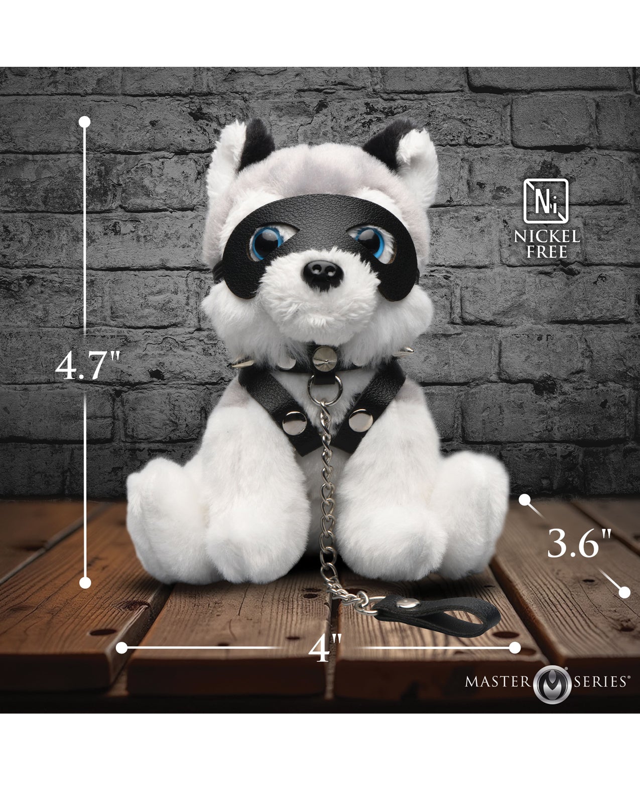 Max the Fetish Pup Keychain