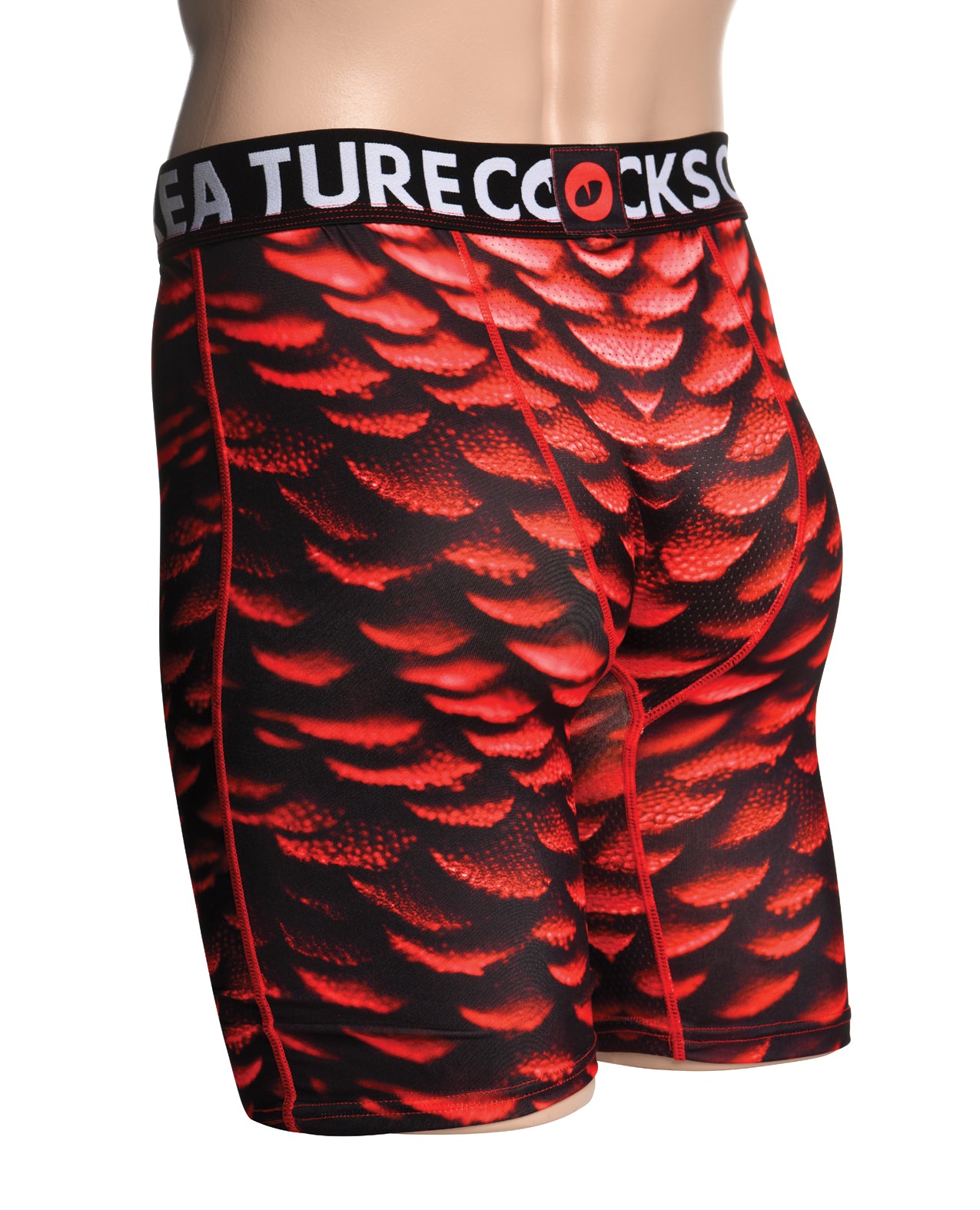 Creature Cocks - Creature Wear Horny Devil Demon Boxer Shorts - LG